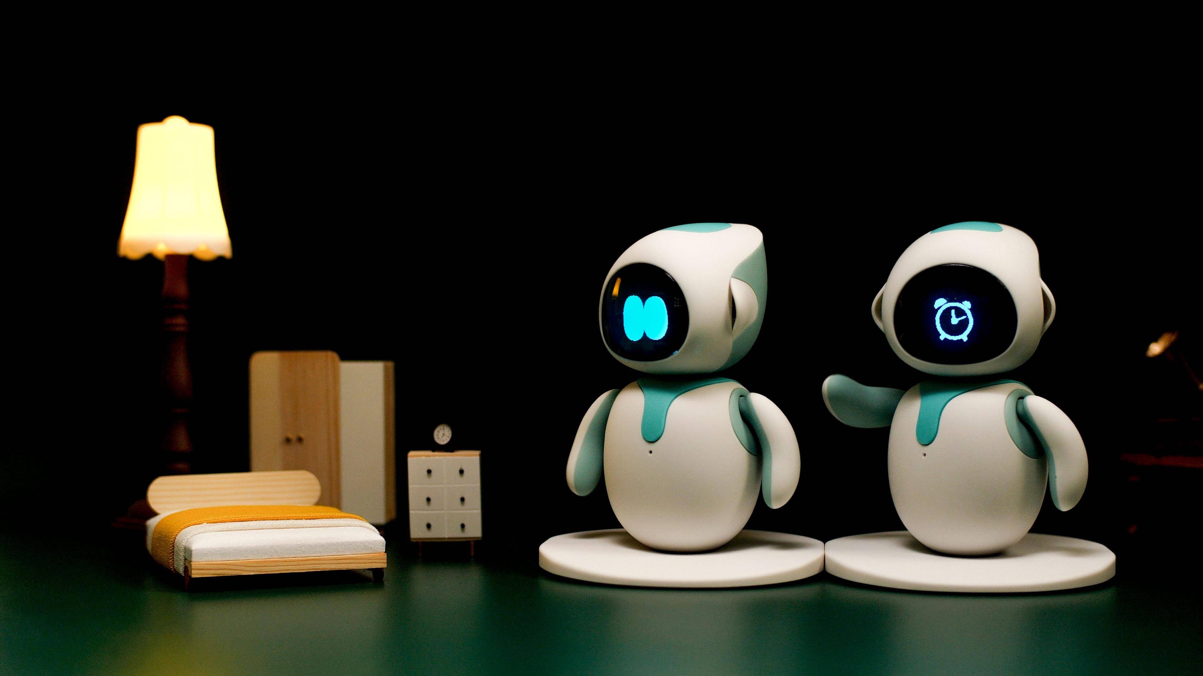 Energize Lab Eilik, emotional intelligenter Begleitroboter, über 140 Emotionen - Farbe: blau