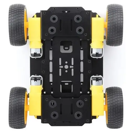 Waveshare Smart Mobile Robot Chassis Kit, 4x Räder, 4x TT Motor, Metall Chassis Stoßdämpfend Waveshare Smart Mobile Robot Chassis Kit, 4x Räder, 4x TT Motor, Metall Chassis Stoßdämpfend