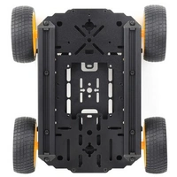 Waveshare Smart Mobile Robot Chassis Kit, 4x Räder, 4x TT Motor, Metall Chassis Stoßdämpfend Waveshare Smart Mobile Robot Chassis Kit, 4x Räder, 4x TT Motor, Metall Chassis Stoßdämpfend