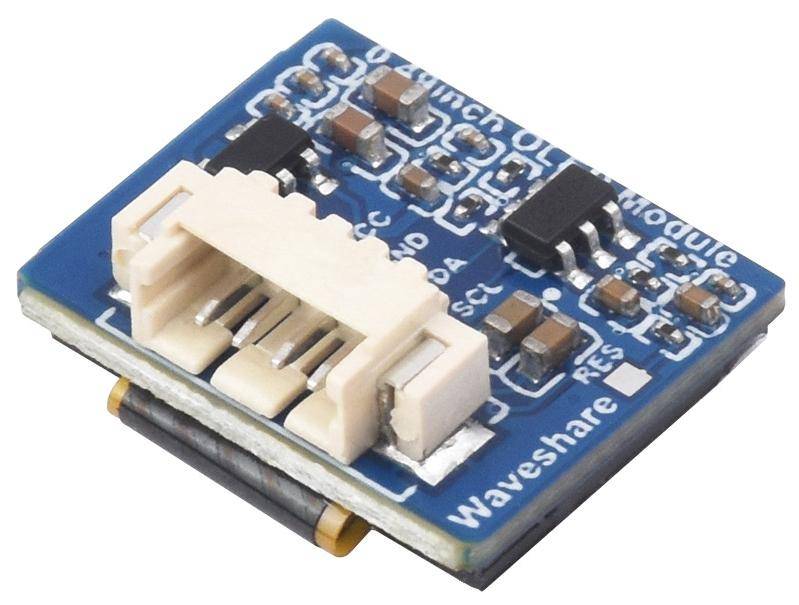 Waveshare 0.49" OLED Display Modul, 64x32, I2C, SSD1315 Treiber, SDA/SCL, 3.3-5V, Schwarz/Weiß
