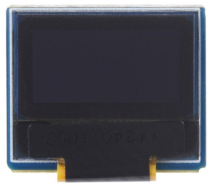 Waveshare 0.49" OLED Display Modul, 64x32, I2C, SSD1315 Treiber, SDA/SCL, 3.3-5V, Schwarz/Weiß
