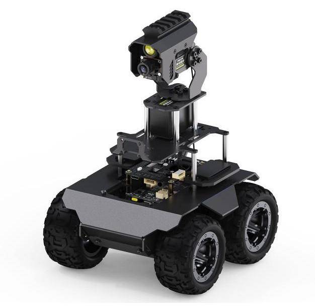 Waveshare RaspRover PT PI5 AI Kit Acce, Pan-Tilt-Einheit, Dual Vision, ESP NOW, für Raspberry Pi 5