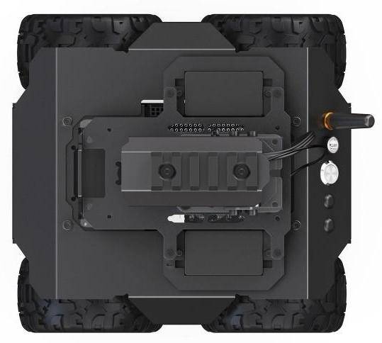 Waveshare RaspRover PT PI5 AI Kit Acce, Pan-Tilt-Einheit, Dual Vision, ESP NOW, für Raspberry Pi 5