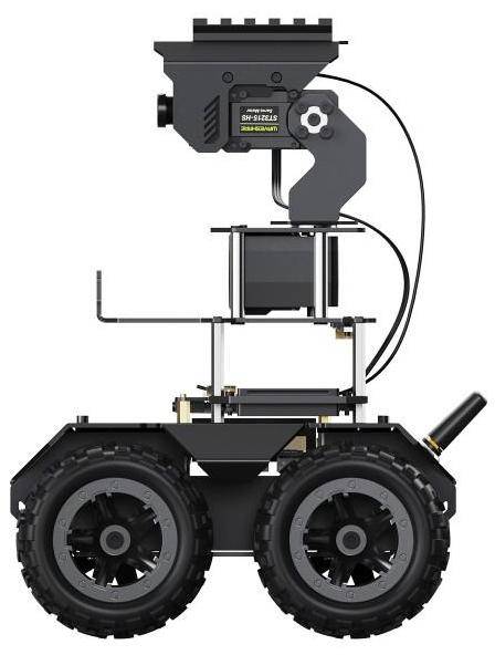 Waveshare RaspRover PT PI5 AI Kit Acce, Pan-Tilt-Einheit, Dual Vision, ESP NOW, für Raspberry Pi 5