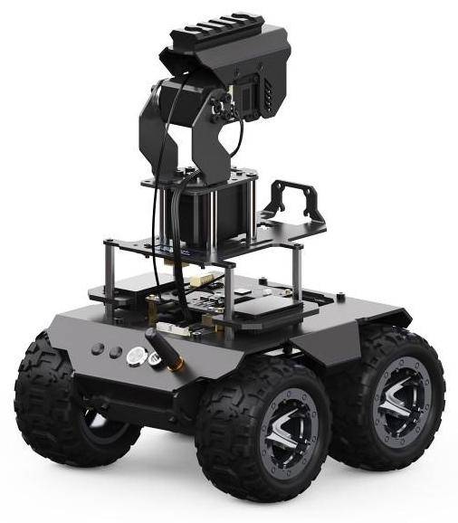 Waveshare RaspRover PT PI5 AI Kit Acce, Pan-Tilt-Einheit, Dual Vision, ESP NOW, für Raspberry Pi 5