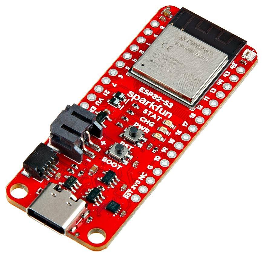 SparkFun Thing Plus ESP32-S3, 4MB Flash, 2MB PSRAM, WiFi 6, Bluetooth 5, USB-C, Dual-Core 240MHz