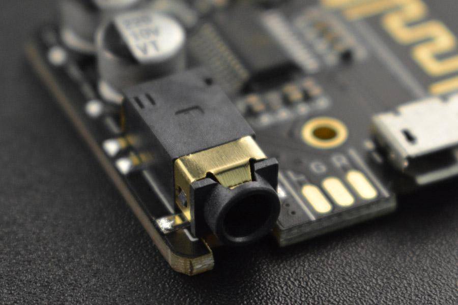 DFRobot Bluetooth 5.0 Audio-Empfängerplatine, WAV, FLAC, MP3, 15m Reichweite, 3.7-5V