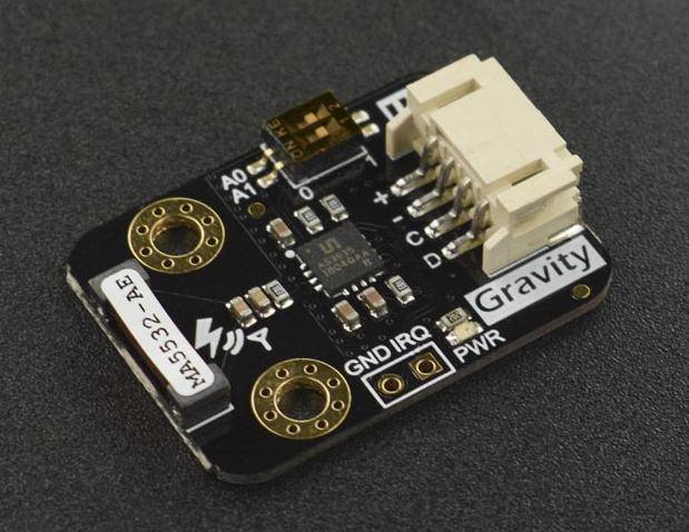DFRobot Gravity Blitzentfernungs-Sensor, Gewitter Frühwarnung, 40 km Antennen-Reichweite, I2C, 3-5V