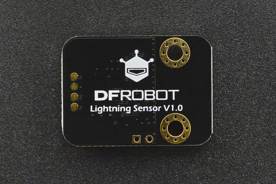 DFRobot Gravity Blitzentfernungs-Sensor, Gewitter Frühwarnung, 40 km Antennen-Reichweite, I2C, 3-5V