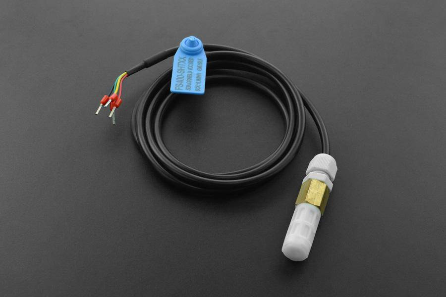 DFRobot SHT31 Außentemperatur- & Feuchtigkeitssensor, I2C, wetterfest, +/- 0.2℃ / RH, 3,3-5V