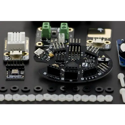 DFRobot Wetterstation-Kit, LCD Modul, DHT22, Touch-Sensor, Barometersensor, Echtzeituhr, Solar-Panel DFRobot Wetterstation-Kit, LCD Modul, DHT22, Touch-Sensor, Barometersensor, Echtzeituhr, Solar-Panel
