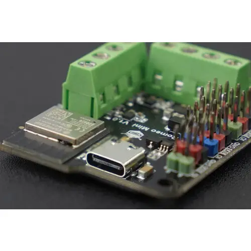 DFRobot Romeo ESP32C3 Roboter Steuerungsplatine, WiFi, Bluetooth, IO Analog/Digital, UART, I2C DFRobot Romeo ESP32C3 Roboter Steuerungsplatine, WiFi, Bluetooth, IO Analog/Digital, UART, I2C