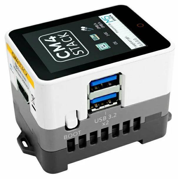 M5Stack CM4Stack Development Kit, basiert auf CM4, 4GB RAM, 32GB eMMC, WiFi, HDMI, Gigabit Ethernet