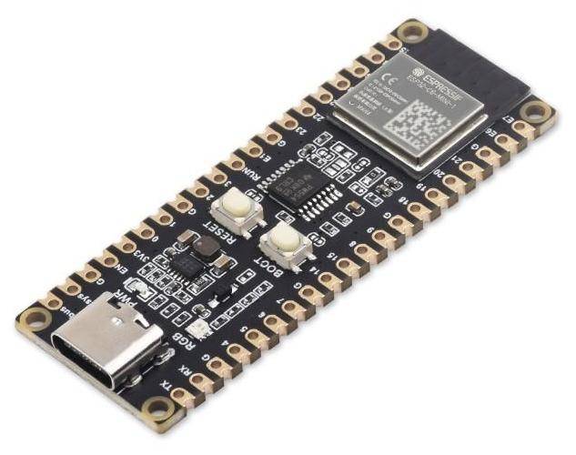 Waveshare ESP32-C6 Pico RISC-V 32-Bit Single-Core 160MHz, WiFi 6, BT5, Zigbee 3, Thread, ohne Header
