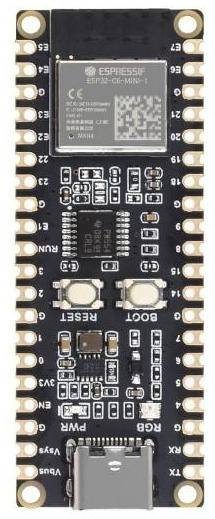 Waveshare ESP32-C6 Pico RISC-V 32-Bit Single-Core 160MHz, WiFi 6, BT5, Zigbee 3, Thread, ohne Header