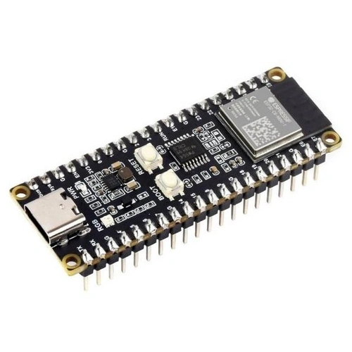 Waveshare ESP32-C6-MINI, RISC-V 32-Bit Single-Core 160MHz, WiFi 6, BT5, Zigbee 3, Thread, mit Header Waveshare ESP32-C6-MINI, RISC-V 32-Bit Single-Core 160MHz, WiFi 6, BT5, Zigbee 3, Thread, mit Header