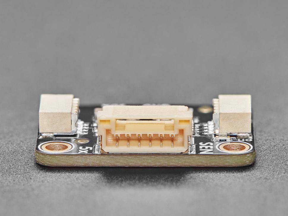 Adafruit SEN54/SEN55 Adapter Breakout, STEMMA QT/Qwiic kompatibel, 100mA Boost, unterstützt I2C, 5V