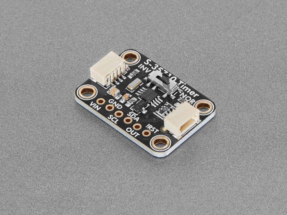 Adafruit S-35710, Low-Power Wake Up Timer Breakout, 24-Bit Sekundenzähler, programmierbarer Alarm