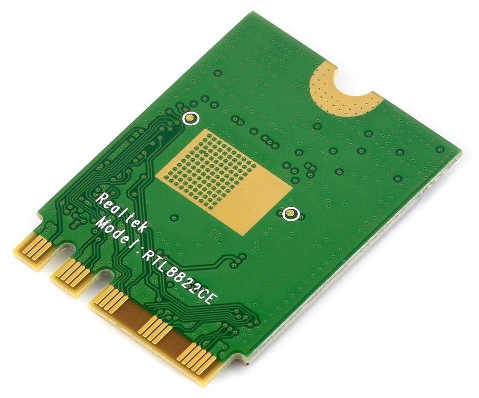 Waveshare RTL8822CE Wireless NIC, Dual-Band WiFi 5, Bluetooth 5 BLE, NGFF M.2 AE Key, 867Mbps 5GHz