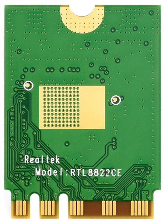 Waveshare RTL8822CE Wireless NIC, Dual-Band WiFi 5, Bluetooth 5 BLE, NGFF M.2 AE Key, 867Mbps 5GHz
