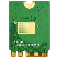Waveshare RTL8822CE Wireless NIC, Dual-Band WiFi 5, Bluetooth 5 BLE, NGFF M.2 AE Key, 867Mbps 5GHz Waveshare RTL8822CE Wireless NIC, Dual-Band WiFi 5, Bluetooth 5 BLE, NGFF M.2 AE Key, 867Mbps 5GHz