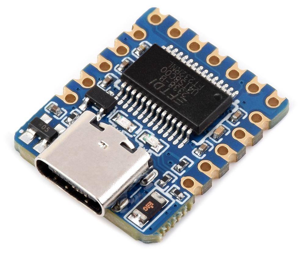 Waveshare USB-zu-UART (TTL) Mini-Kommunikationsmodul, FT232RNL, 300bps-3Mbps, USB Type-C
