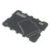 microSD Kartenhalter, 10 Steckplätze, Rückseite nummeriert/beschriftbar, ABS Kunststoff, schwarz microSD Kartenhalter, 10 Steckplätze, Rückseite nummeriert/beschriftbar, ABS Kunststoff, schwarz