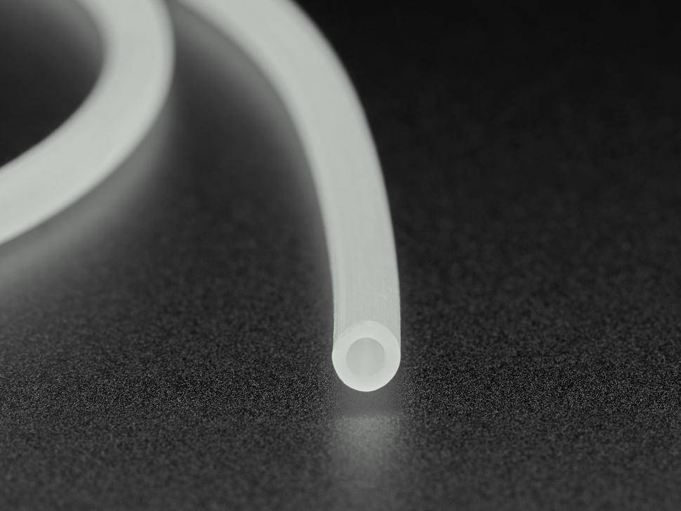 Silicone Schlauch, 1 Meter, Innendurchmesser 3mm, Außendurchmesser 5mm, weich und flexibel