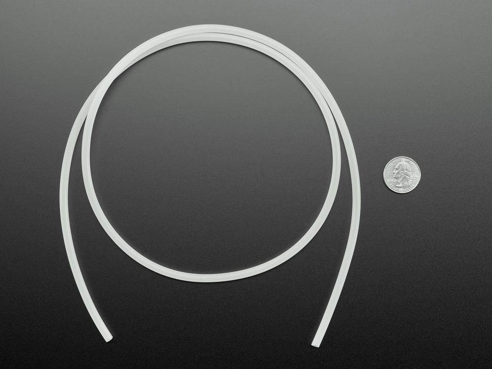 Silicone Schlauch, 1 Meter, Innendurchmesser 3mm, Außendurchmesser 5mm, weich und flexibel