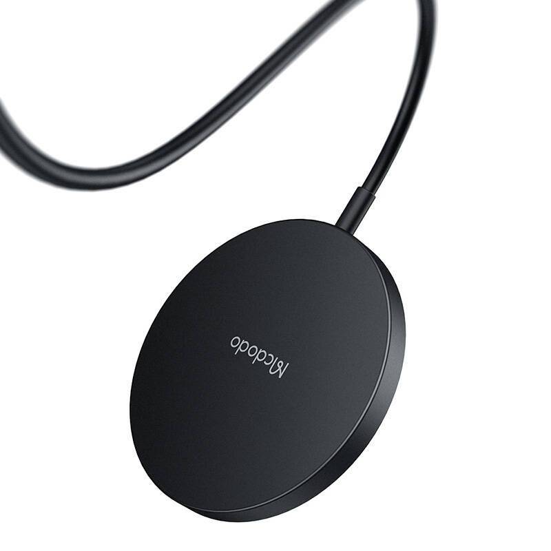 Mcdodo CH-340 Magnetic Wireless Charger, magnetisches Ladegerät für iPhone, MagSafe, 15W, schwarz