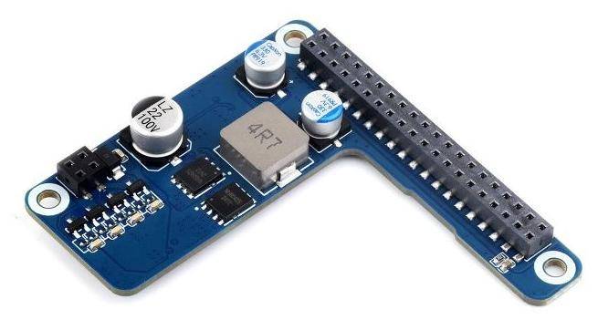 Waveshare Power Over Ethernet HAT G, 5V/5A, IEEE 802.3af/at, für Raspberry Pi 5 / Gehäuse