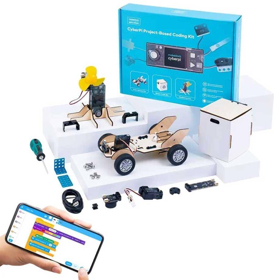 Makeblock CyberPi Project-Based Coding-Set, 1,44'' Display, WLAN, Bluetooth, Scratch- und Python