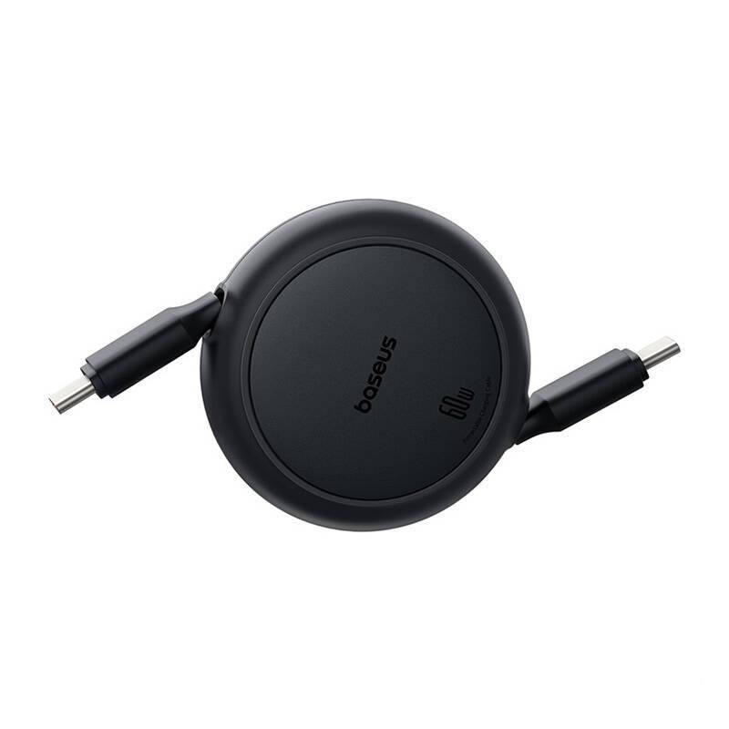 Baseus Free2Pull Mini USB-C auf USB-C USB-Kabel, 60W, 1, (schwarz)