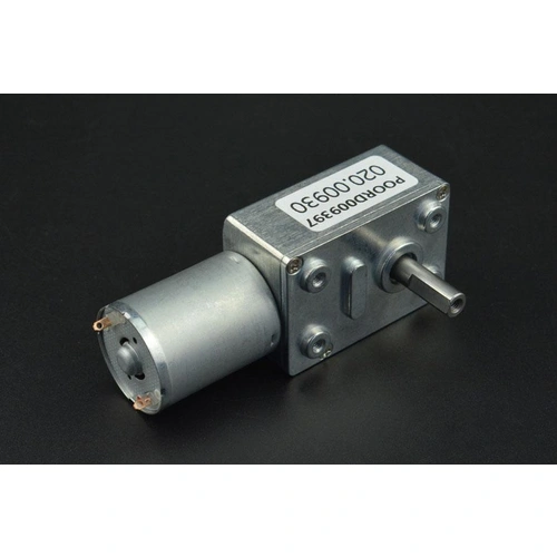 DFRobot Turbo Metal Gear Worm Motor, 160RPM, Schneckengetriebe, PWM-Steuerung, 2.8kg/cm, 6V DFRobot Turbo Metal Gear Worm Motor, 160RPM, Schneckengetriebe, PWM-Steuerung, 2.8kg/cm, 6V