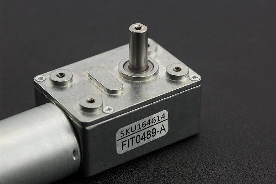 DFRobot Turbo Metal Gear Worm Motor, 160RPM, Schneckengetriebe, PWM-Steuerung, 2.8kg/cm, 6V