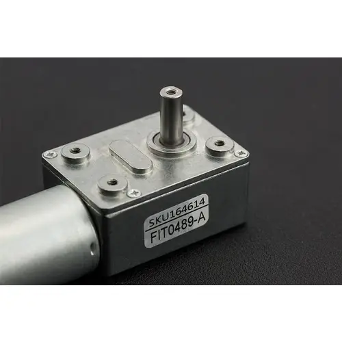 DFRobot Turbo Metal Gear Worm Motor, 160RPM, Schneckengetriebe, PWM-Steuerung, 2.8kg/cm, 6V DFRobot Turbo Metal Gear Worm Motor, 160RPM, Schneckengetriebe, PWM-Steuerung, 2.8kg/cm, 6V