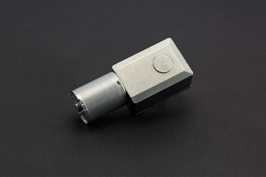 DFRobot Turbo Metal Gear Worm Motor, 40RPM, 1:150, 10kgcm Drehmoment, 40mA Leerlaufstrom, 6V