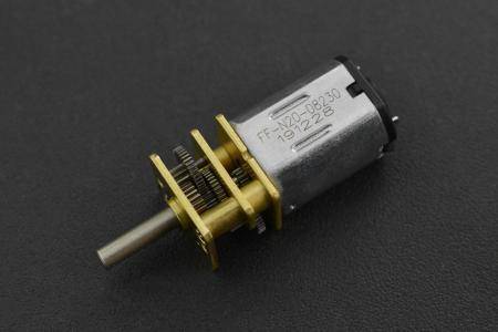 DFRobot Micro Metal DC Geared Motor, 50RPM, 250gcm Drehmoment, 1:298 Übersetzung, 24mA Leerlauf, 6V