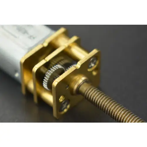 DFRobot Micro Metal DC Geared Motor, 98RPM, 1:150, M3x20mm Gewindestange, 550gcm Drehmoment, 6V DFRobot Micro Metal DC Geared Motor, 98RPM, 1:150, M3x20mm Gewindestange, 550gcm Drehmoment, 6V