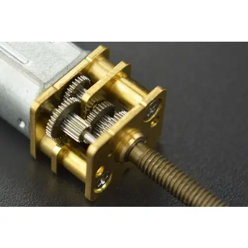 DFRobot Micro Metal DC Geared Motor, 98RPM, 1:150, M3x20mm Gewindestange, 550gcm Drehmoment, 6V DFRobot Micro Metal DC Geared Motor, 98RPM, 1:150, M3x20mm Gewindestange, 550gcm Drehmoment, 6V