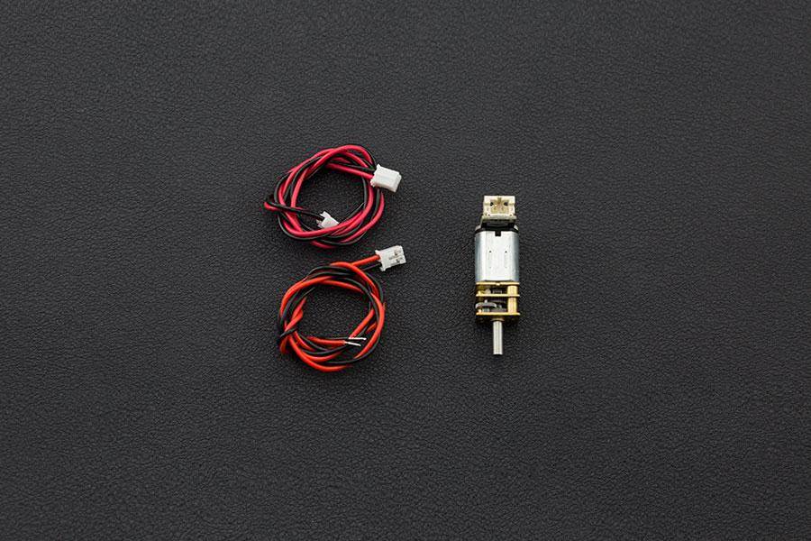 DFRobot Micro Metal Gear Motor, 220RPM, 75:1 Übersetzung, 0.8kgcm Drehmoment, PH2.0-Anschluss, 6V