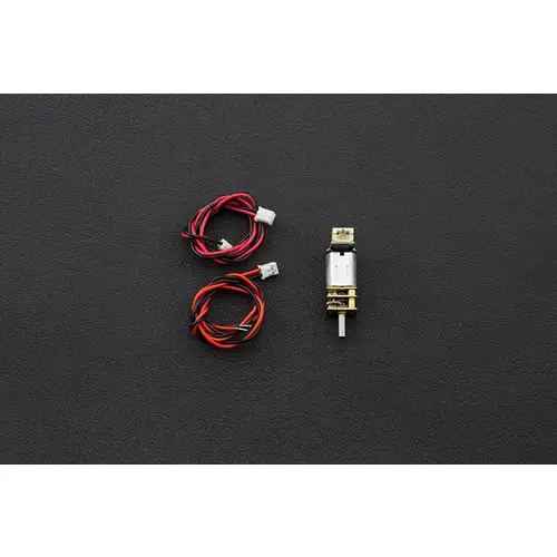 DFRobot Micro Metal Gear Motor mit Connector, 443RPM, 30:1, 1.2kgcm, 40mA Leerlaufstrom, 6V DFRobot Micro Metal Gear Motor mit Connector, 443RPM, 30:1, 1.2kgcm, 40mA Leerlaufstrom, 6V