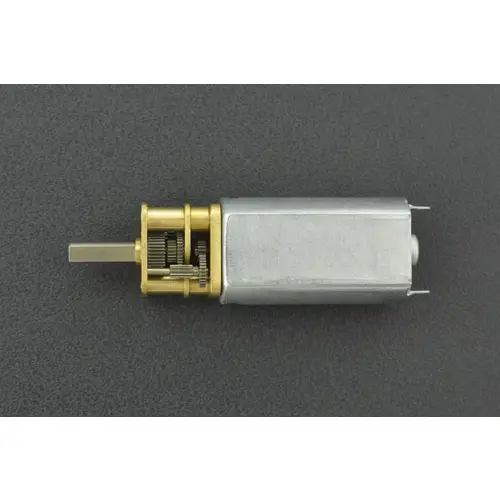 DFRobot Mini Metal DC Geared Motor, 375RPM, 1:35 Übersetzung, 0.5kgcm, 90mA Leerlaufstrom, 6V DFRobot Mini Metal DC Geared Motor, 375RPM, 1:35 Übersetzung, 0.5kgcm, 90mA Leerlaufstrom, 6V