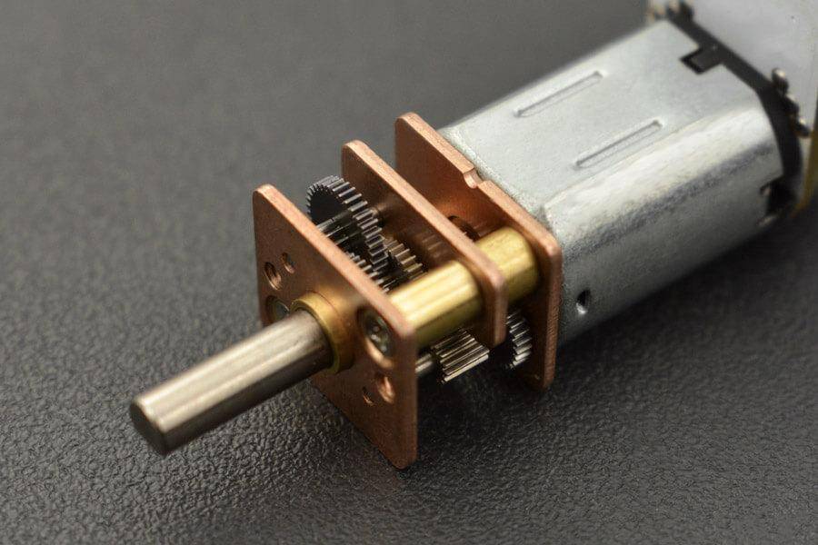 DFRobot Micro Metal Geared Motor mit Encoder, 310RPM, 50:1, 0.35kgcm, 60mA Leerlaufstrom, 6V