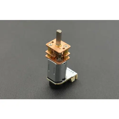 DFRobot Micro Metal Geared Motor mit Encoder, 310RPM, 50:1, 0.35kgcm, 60mA Leerlaufstrom, 6V DFRobot Micro Metal Geared Motor mit Encoder, 310RPM, 50:1, 0.35kgcm, 60mA Leerlaufstrom, 6V