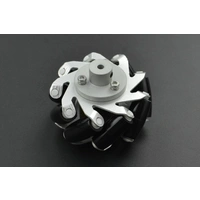 DFRobot Metall Mecanum Rad 65mm Durchmesser, Kupplungsdurchmesser 4mm, 5kg Tragfähigkeit, Rechts DFRobot Metall Mecanum Rad 65mm Durchmesser, Kupplungsdurchmesser 4mm, 5kg Tragfähigkeit, Rechts
