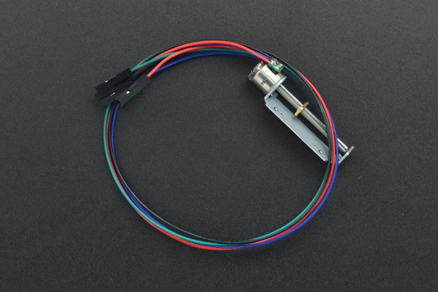 DFRobot 18° Micro Stepper Motor, 2-Phasen, 4-Draht, 80g Schubkraft, 20Ω Spulenwiderstand, 3.3-5V