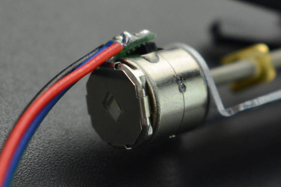 DFRobot 18° Micro Stepper Motor, 2-Phasen, 4-Draht, 80g Schubkraft, 20Ω Spulenwiderstand, 3.3-5V