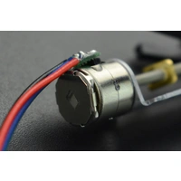 DFRobot 18° Micro Stepper Motor, 2-Phasen, 4-Draht, 80g Schubkraft, 20Ω Spulenwiderstand, 3.3-5V DFRobot 18° Micro Stepper Motor, 2-Phasen, 4-Draht, 80g Schubkraft, 20Ω Spulenwiderstand, 3.3-5V