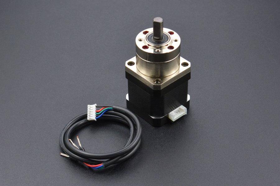 DFRobot Bipolar Stepper Motor mit Planetengetriebe,5.18:1, 1.8° Schrittwinkel, 18kgcm, 3.4V